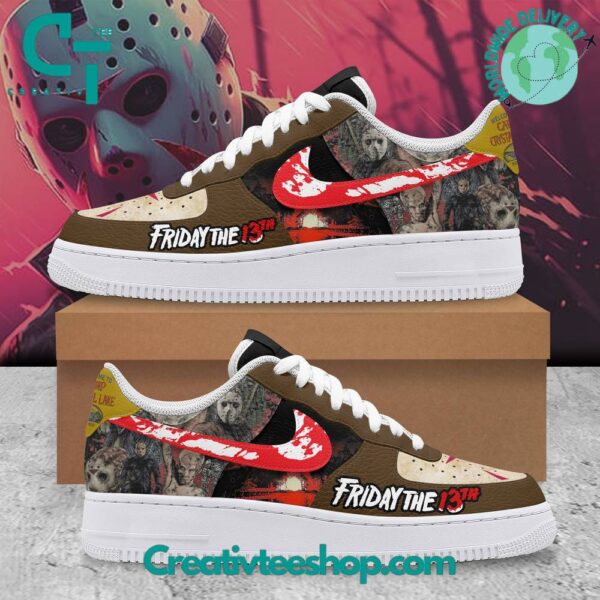 Tubopro Friday The 13th Air Low-Top Sneakers Shoes For Men And Women