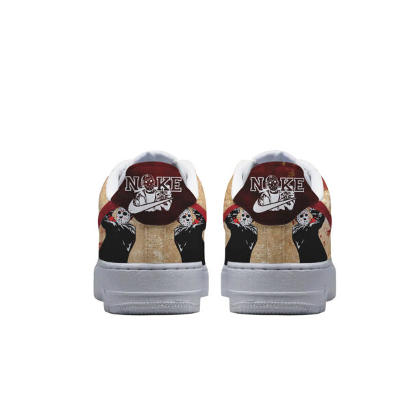 Tubopro Friday the 13th Air Low-Top Sneakers Shoes For Men And Women - Image 4