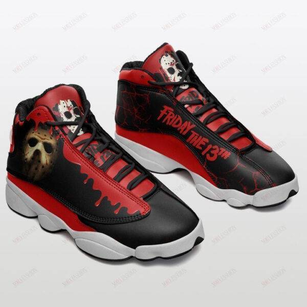 Tubopro Friday the 13th AJ13 Sneakers Shoes For Men And Women - Image 2