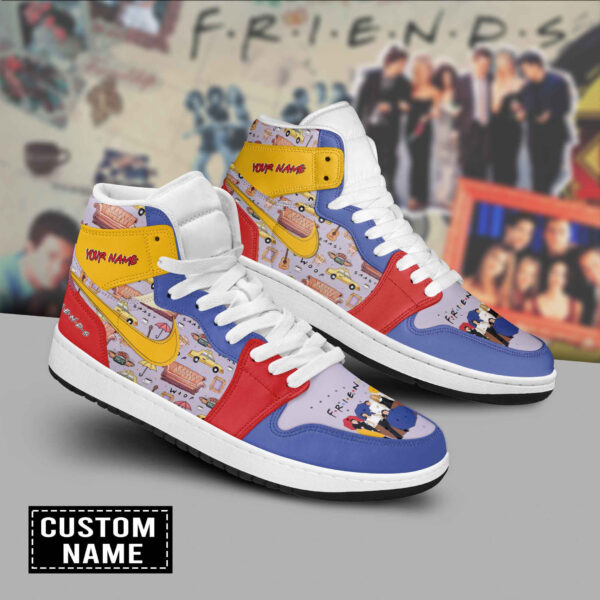 Tubopro Friends AJ1 High Sneakers Shoes For Men And Women