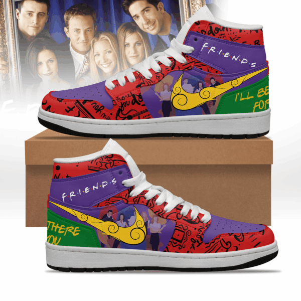 Tubopro Friends AJ1 High Sneakers Shoes For Men And Women