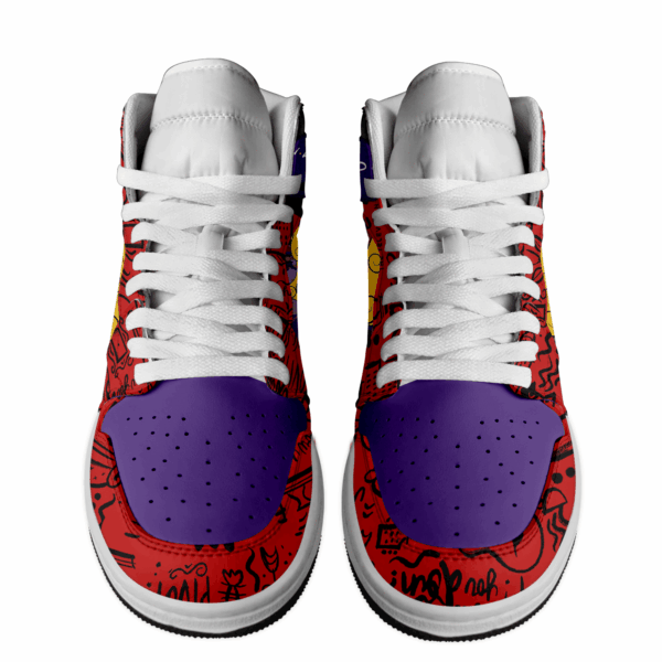 Tubopro Friends AJ1 High Sneakers Shoes For Men And Women - Image 2