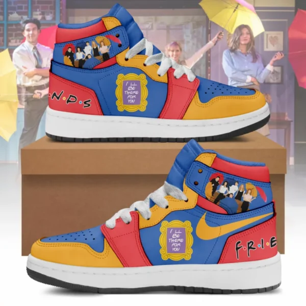 Tubopro Friends AJ1 High Sneakers Shoes For Men And Women