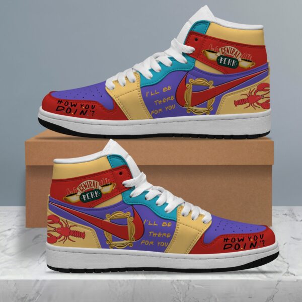Tubopro Friends AJ1 High Sneakers Shoes For Men And Women