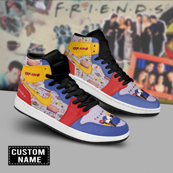 Tubopro Friends AJ1 High Sneakers Shoes For Men And Women