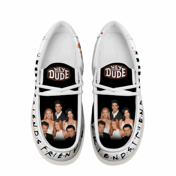Tubopro Friends Personalized Hey Dude Shoes For Men And Women - Image 3