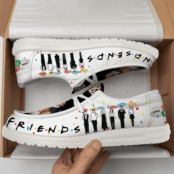 Tubopro Friends Personalized Hey Dude Shoes For Men And Women - Image 6