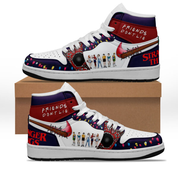 Tubopro Friends Donât Lie AJ1 High Sneakers Shoes For Men And Women