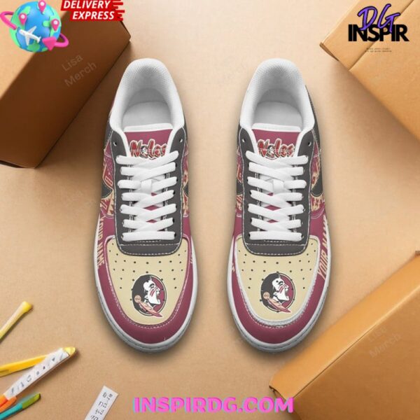 Tubopro FSU Seminoles Air Low-Top Sneakers Shoes For Men And Women - Image 3