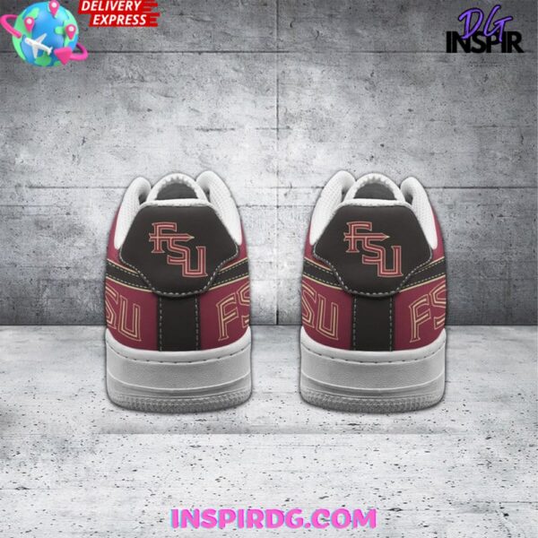 Tubopro FSU Seminoles Air Low-Top Sneakers Shoes For Men And Women - Image 4
