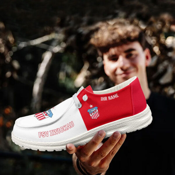 Tubopro FSV Zwickau Personalized Hey Dude Shoes For Men And Women - Image 2