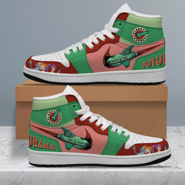 Tubopro Futurama AJ1 High Sneakers Shoes For Men And Women