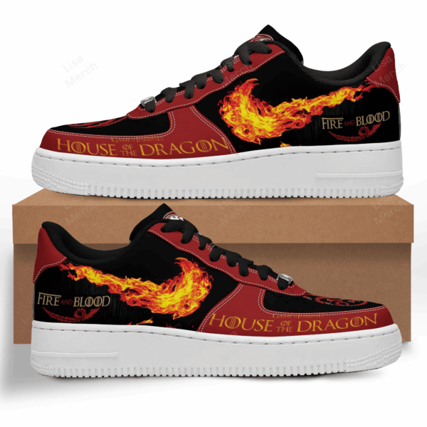Tubopro Game Of Thrones Air Low-Top Sneakers Shoes For Men And Women - Image 4