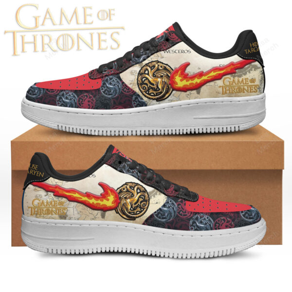 Tubopro Game Of Thrones Air Low-Top Sneakers Shoes For Men And Women