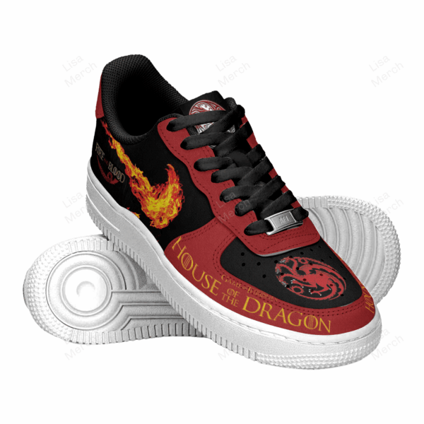 Tubopro Game Of Thrones Air Low-Top Sneakers Shoes For Men And Women - Image 3