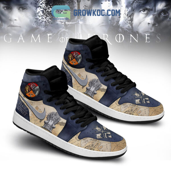 Tubopro Game of Thrones AJ1 High Sneakers Shoes For Men And Women
