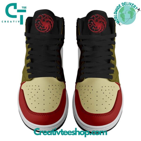 Tubopro Game Of Thrones AJ1 High Sneakers Shoes For Men And Women - Image 2