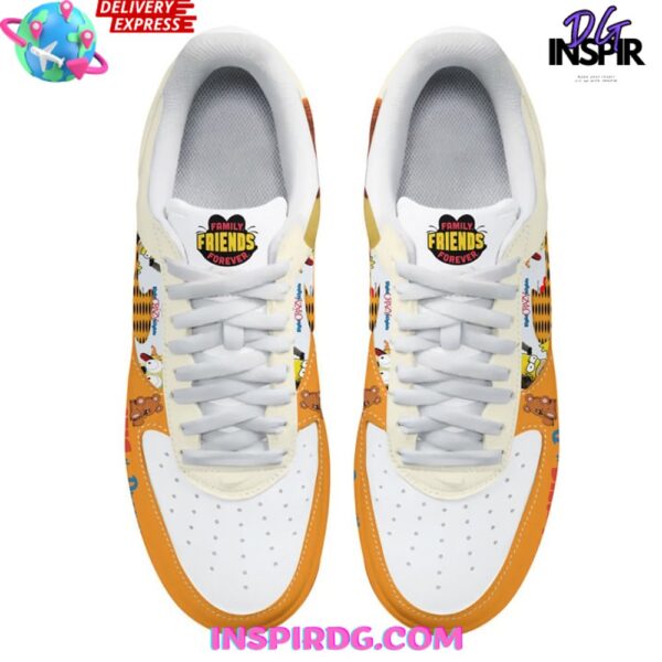 Tubopro Garfield Living The Dream Air Low-Top Sneakers Shoes For Men And Women - Image 3