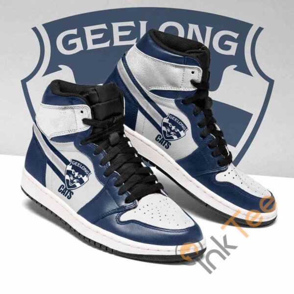 Tubopro Geelong Cats AFL AJ1 High Sneakers Shoes For Men And Women
