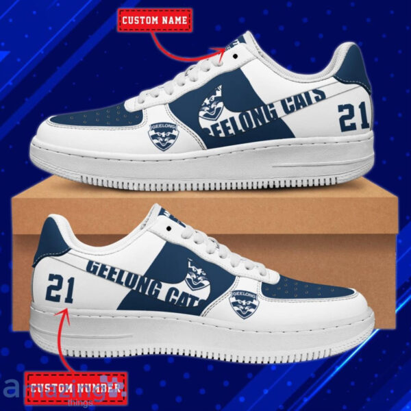 Tubopro Geelong Cats Air Low-Top Sneakers Shoes For Men And Women - Image 3