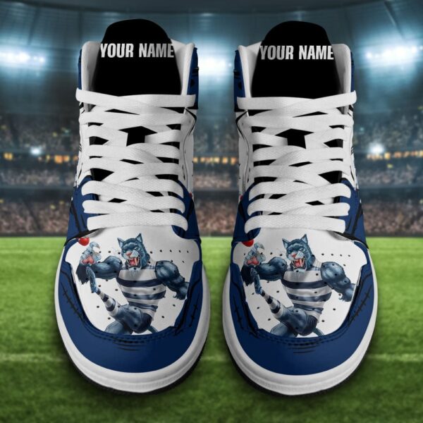 Tubopro Geelong Cats AJ1 High Sneakers Shoes For Men And Women - Image 2