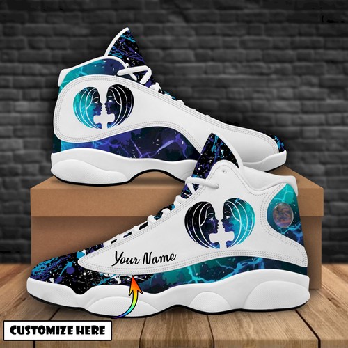 Tubopro Gemini Zodiac AJ13 Sneakers Shoes For Men And Women