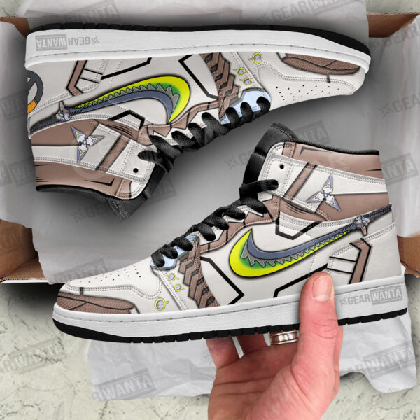 Tubopro Genji Overwatch AJ1 High Sneakers Shoes For Men And Women - Image 2