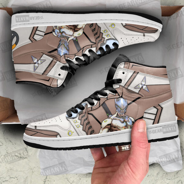 Tubopro Genji Overwatch AJ1 High Sneakers Shoes For Men And Women - Image 2