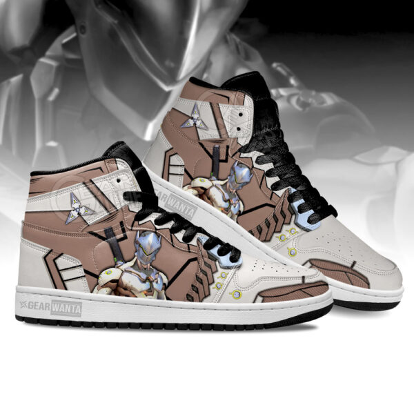 Tubopro Genji Overwatch AJ1 High Sneakers Shoes For Men And Women - Image 3