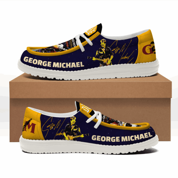 Tubopro George Michael Personalized Hey Dude Shoes For Men And Women - Image 2