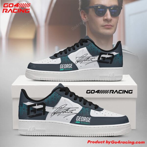 Tubopro George Russell  Mecedes Air Low-Top Sneakers Shoes For Men And Women