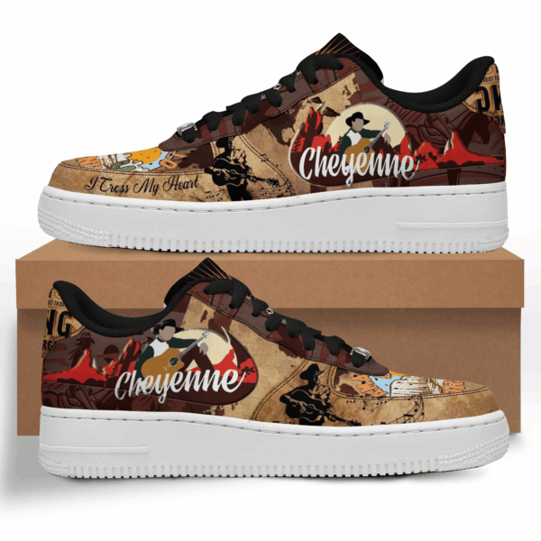 Tubopro George Strait Air Low-Top Sneakers Shoes For Men And Women - Image 5