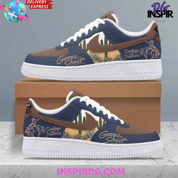 Tubopro George Strait Air Low-Top Sneakers Shoes For Men And Women - Image 2