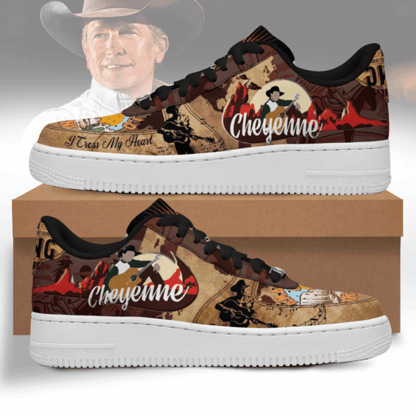 Tubopro George Strait Air Low-Top Sneakers Shoes For Men And Women