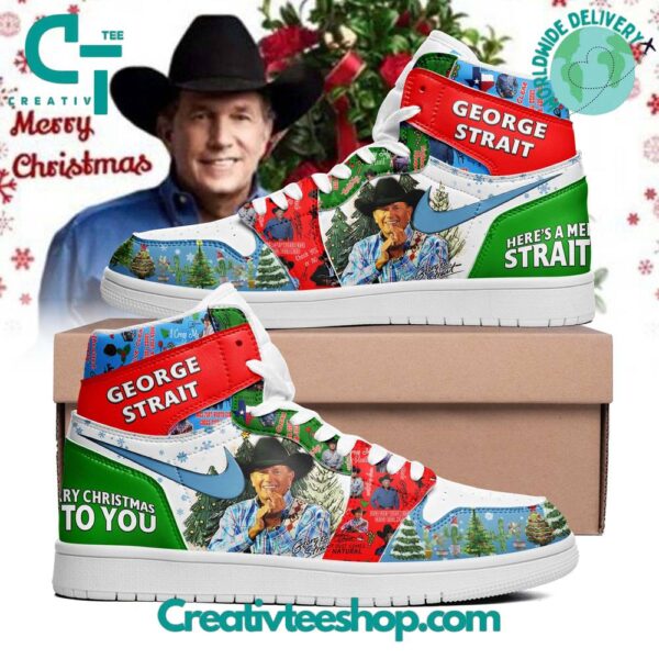 Tubopro George Strait AJ1 High Sneakers Shoes For Men And Women