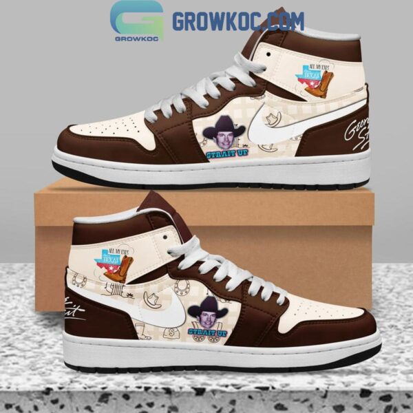 Tubopro George Strait AJ1 High Sneakers Shoes For Men And Women - Image 2