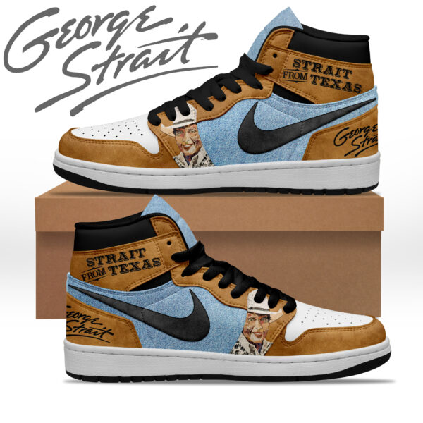 Tubopro George Strait AJ1 High Sneakers Shoes For Men And Women