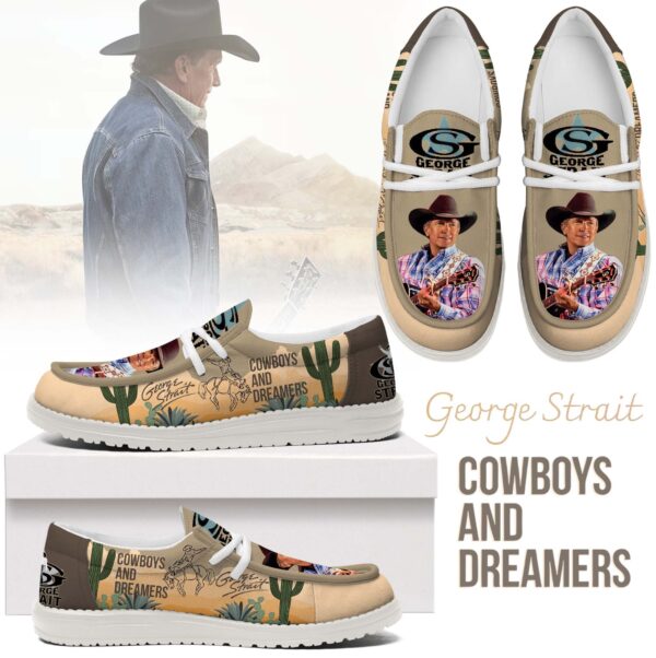 Tubopro George Strait Personalized Hey Dude Shoes For Men And Women