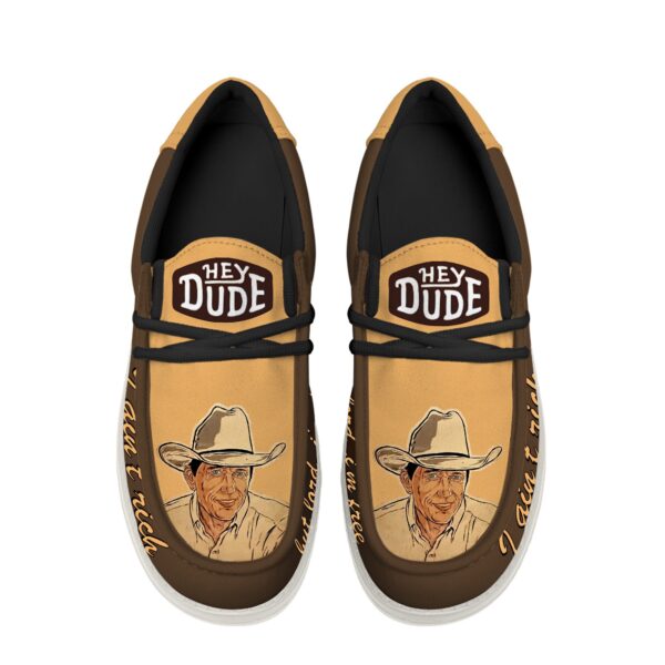 Tubopro George Strait Personalized Hey Dude Shoes For Men And Women - Image 3