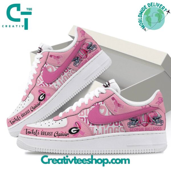 Tubopro Georgia Bulldogs Air Low-Top Sneakers Shoes For Men And Women - Image 2
