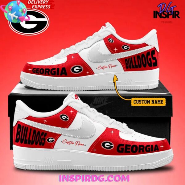 Tubopro Georgia Bulldogs Air Low-Top Sneakers Shoes For Men And Women
