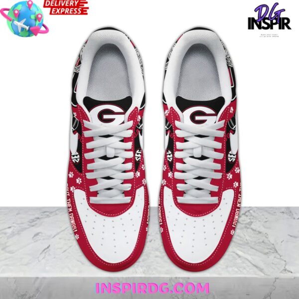 Tubopro Georgia Bulldogs Air Low-Top Sneakers Shoes For Men And Women - Image 3