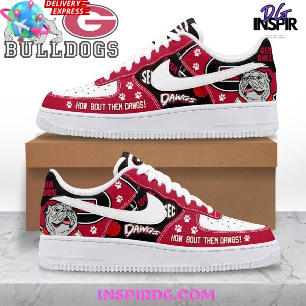 Tubopro Georgia Bulldogs Air Low-Top Sneakers Shoes For Men And Women