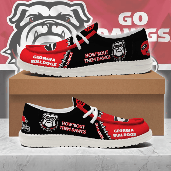 Tubopro Georgia Bulldogs Personalized Hey Dude Shoes For Men And Women