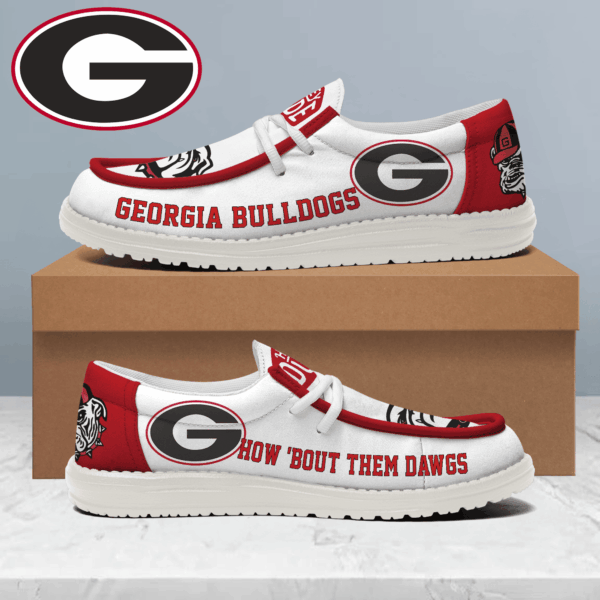 Tubopro Georgia Bulldogs Personalized Hey Dude Shoes For Men And Women