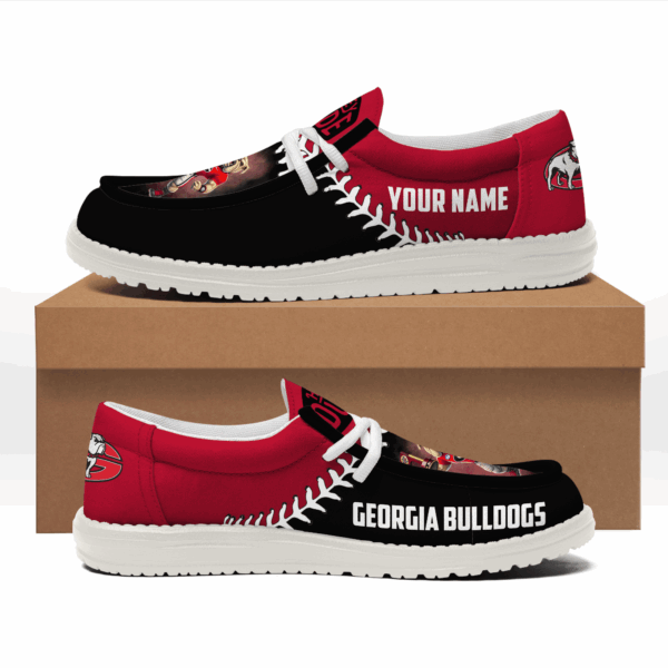 Tubopro Georgia Bulldogs Personalized Hey Dude Shoes For Men And Women - Image 3