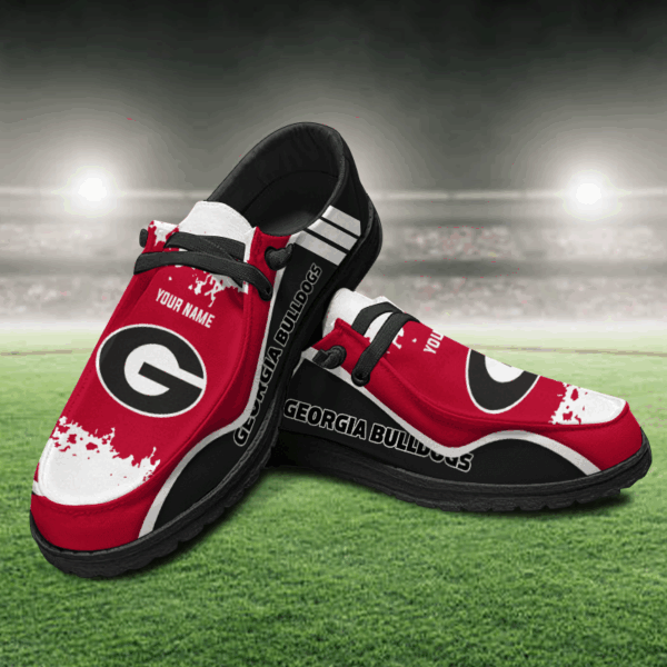 Tubopro Georgia Bulldogs Hey Dude Shoes For Men And Women - Image 2