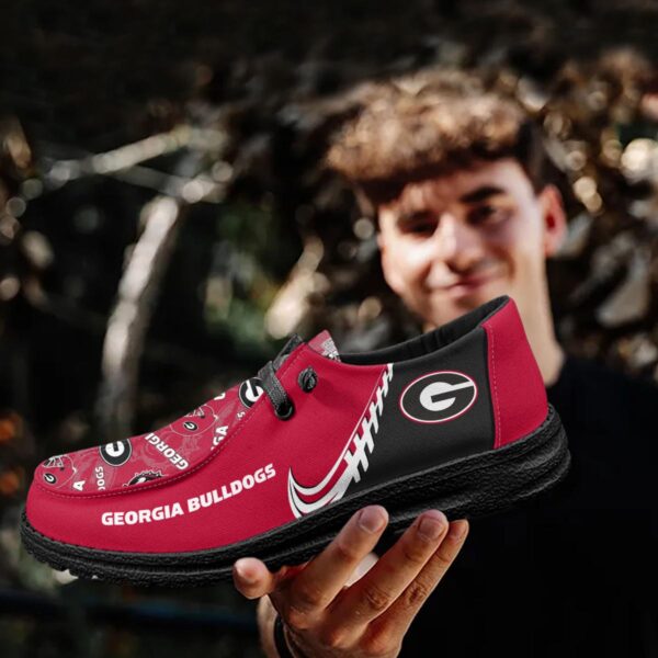 Tubopro Georgia Bulldogs Hey Dude Shoes For Men And Women - Image 4