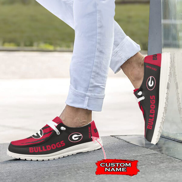 Tubopro Georgia Bulldogs Hey Dude Shoes For Men And Women - Image 5