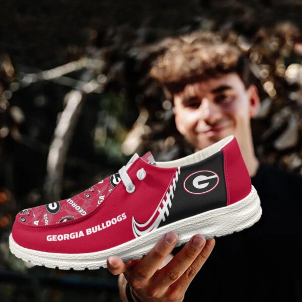 Tubopro Georgia Bulldogs Hey Dude Shoes For Men And Women - Image 3